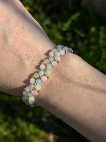 Dafne Morganite Bracelet