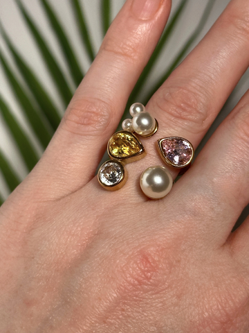 Aurora Multi-Gem Statement Ring