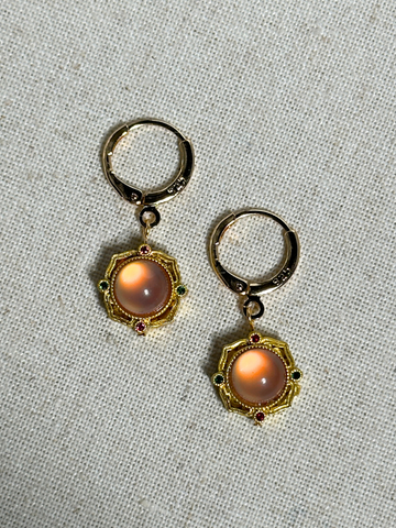 Althea Vintage Minimal Hoop Earrings