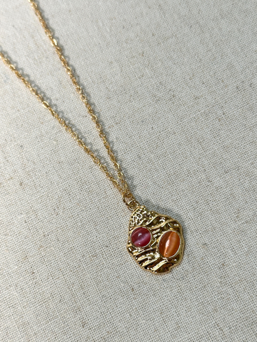 Solar Dusk Pendant Necklace