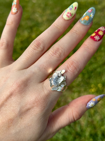 Rue Moonlight Sculpted Ring