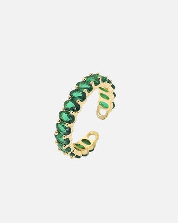 Birdie Crystal Eternity Ring