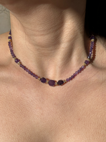 Aeris Royal Amethyst Necklace