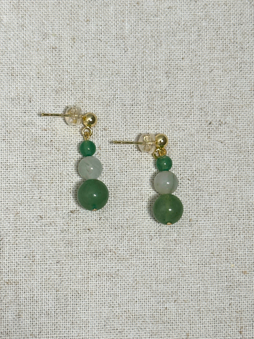 Nina Aventurine Drop Earrings