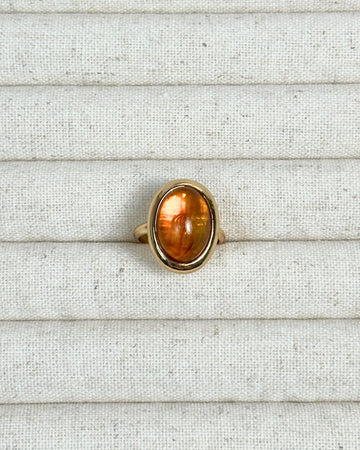 Yara Amber Resin Ring