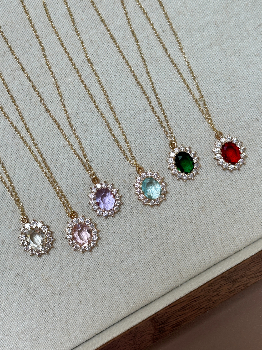 Becca Zircon Pendant Necklace