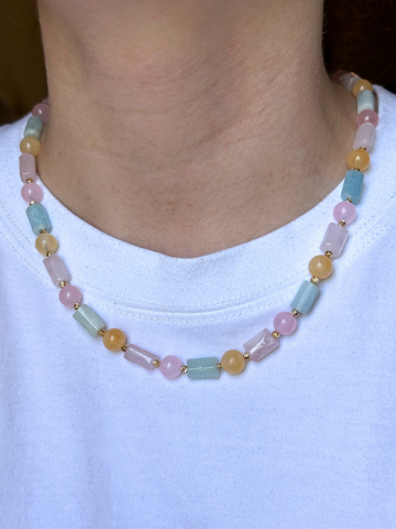 Stella Pastel Gemstone Necklace