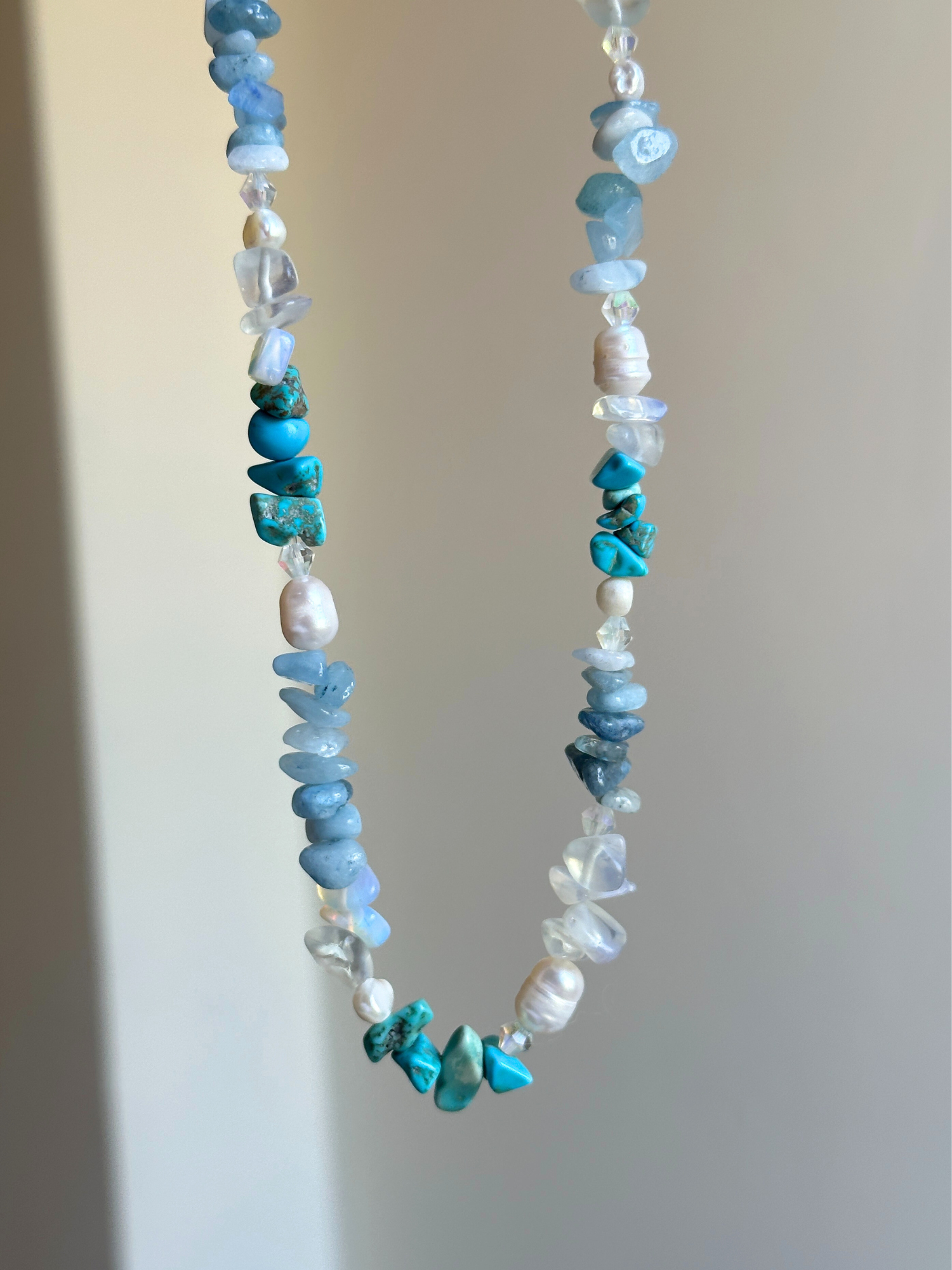 Thea Turquoise & Aquamarine Necklace