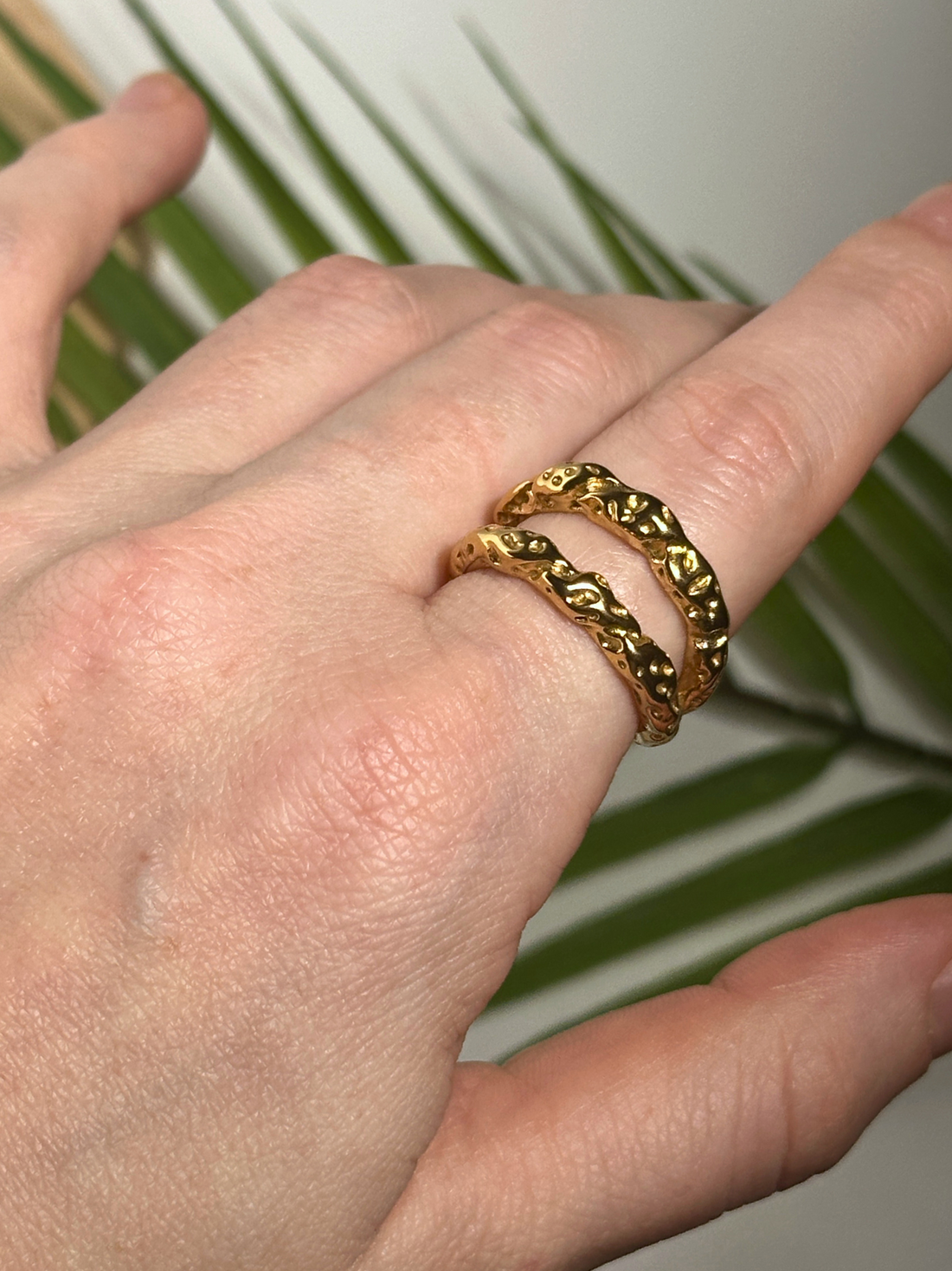 Joie Textured Band Ring