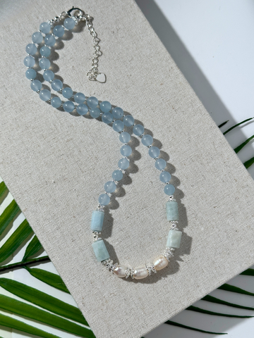 Essie Aquamarine Necklace