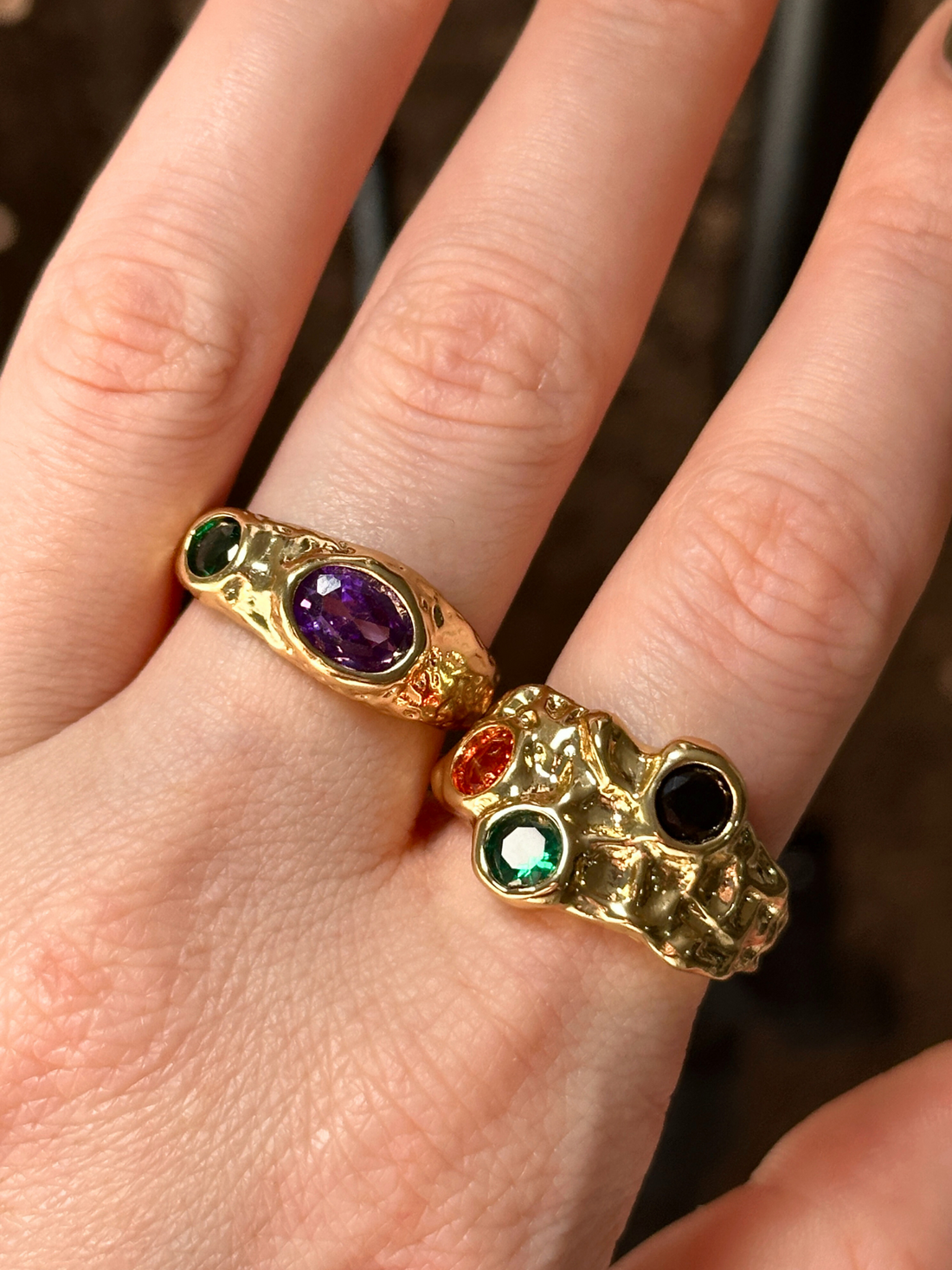 Lottie Rhinestone Ring