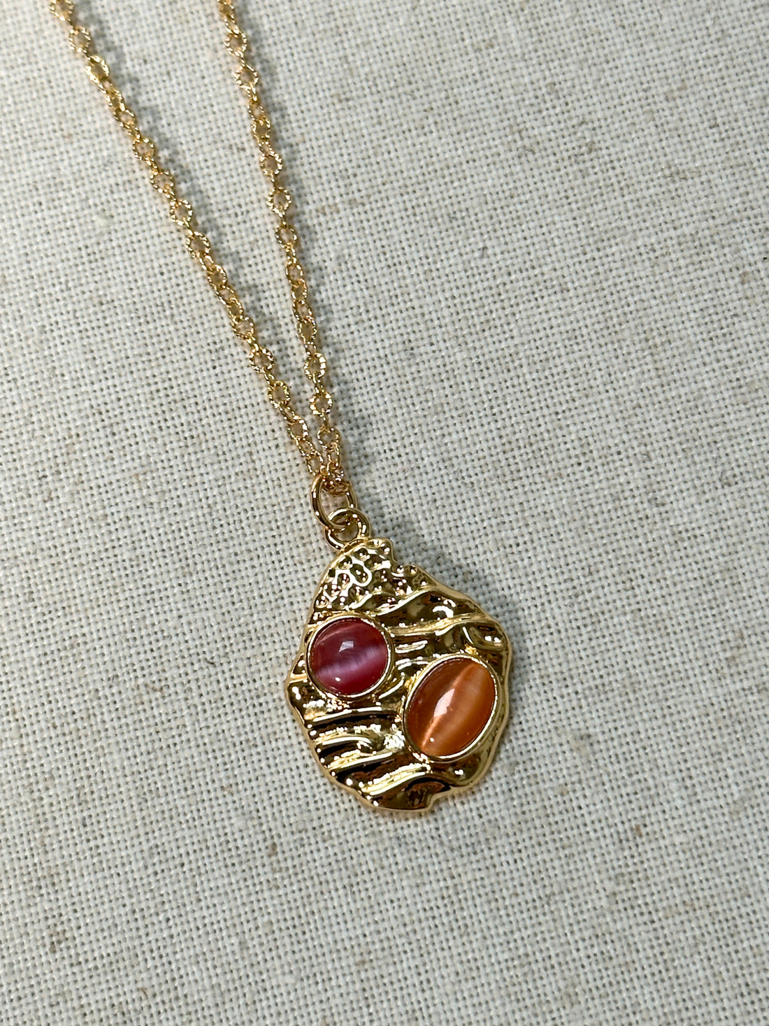 Solar Dusk Pendant Necklace