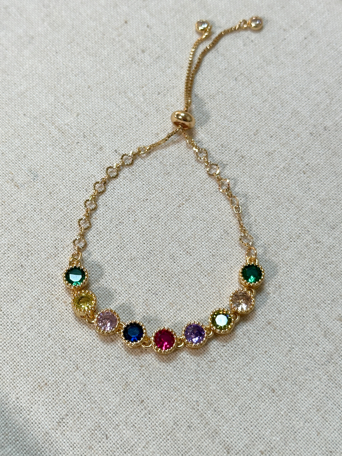 Mia Multicolor Zircon Bracelet
