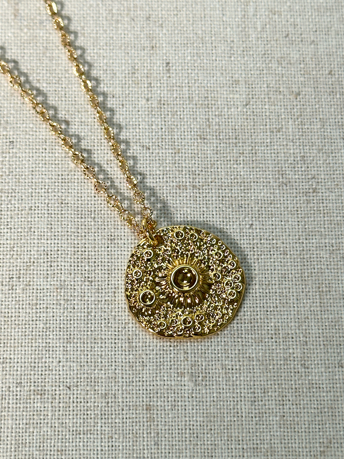 Solar Light Pendant Necklace