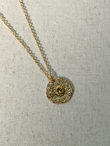Solar Light Pendant Necklace