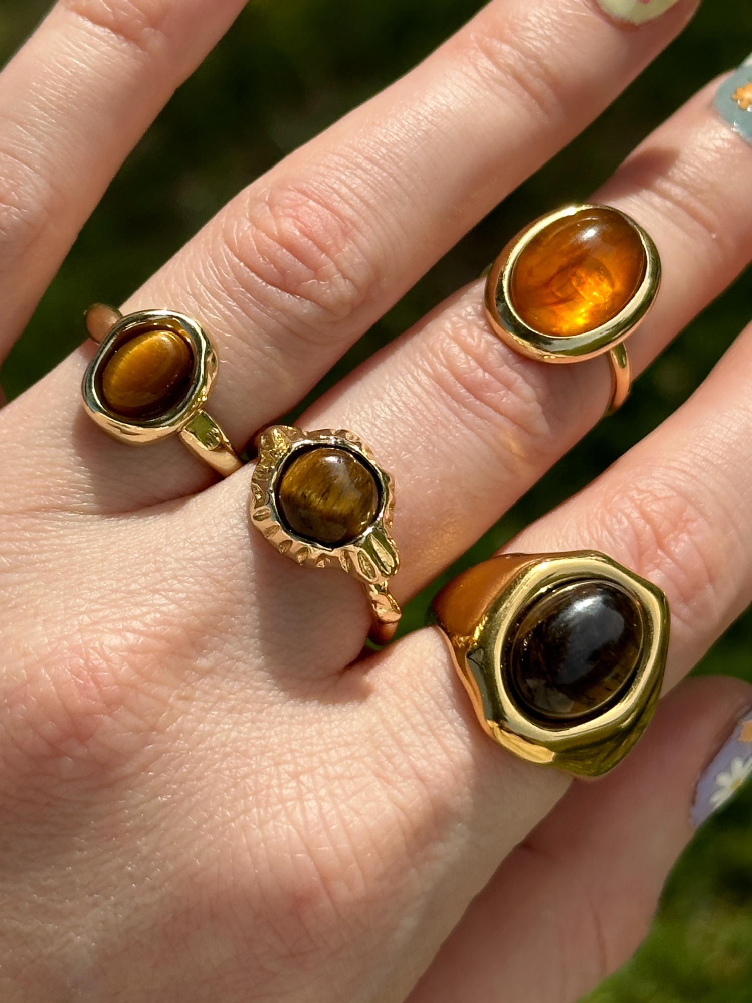 Isla Tiger Eye Ring