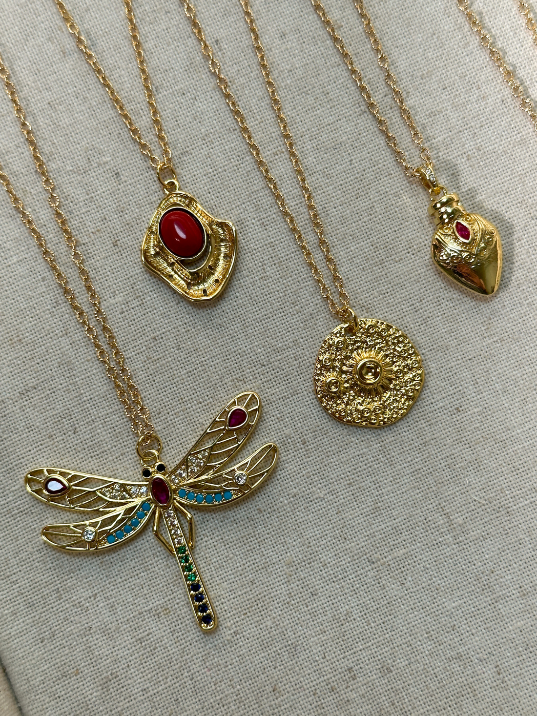 Dragonfly Pendant Necklace