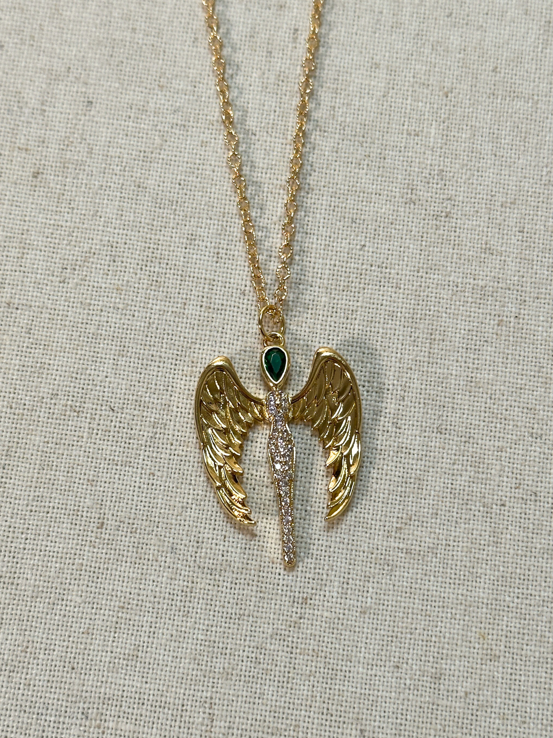 Celestial Guardian Pendant Necklace