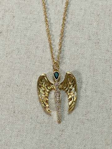 Celestial Guardian Pendant Necklace