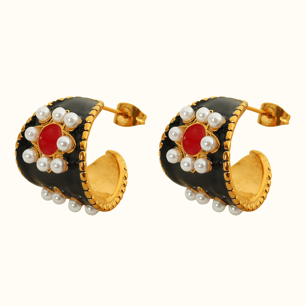 Leticia Delicate Bloom Earrings [PUIROEOK]