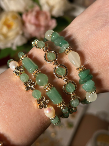 Elivia Aventurine Bracelet Set