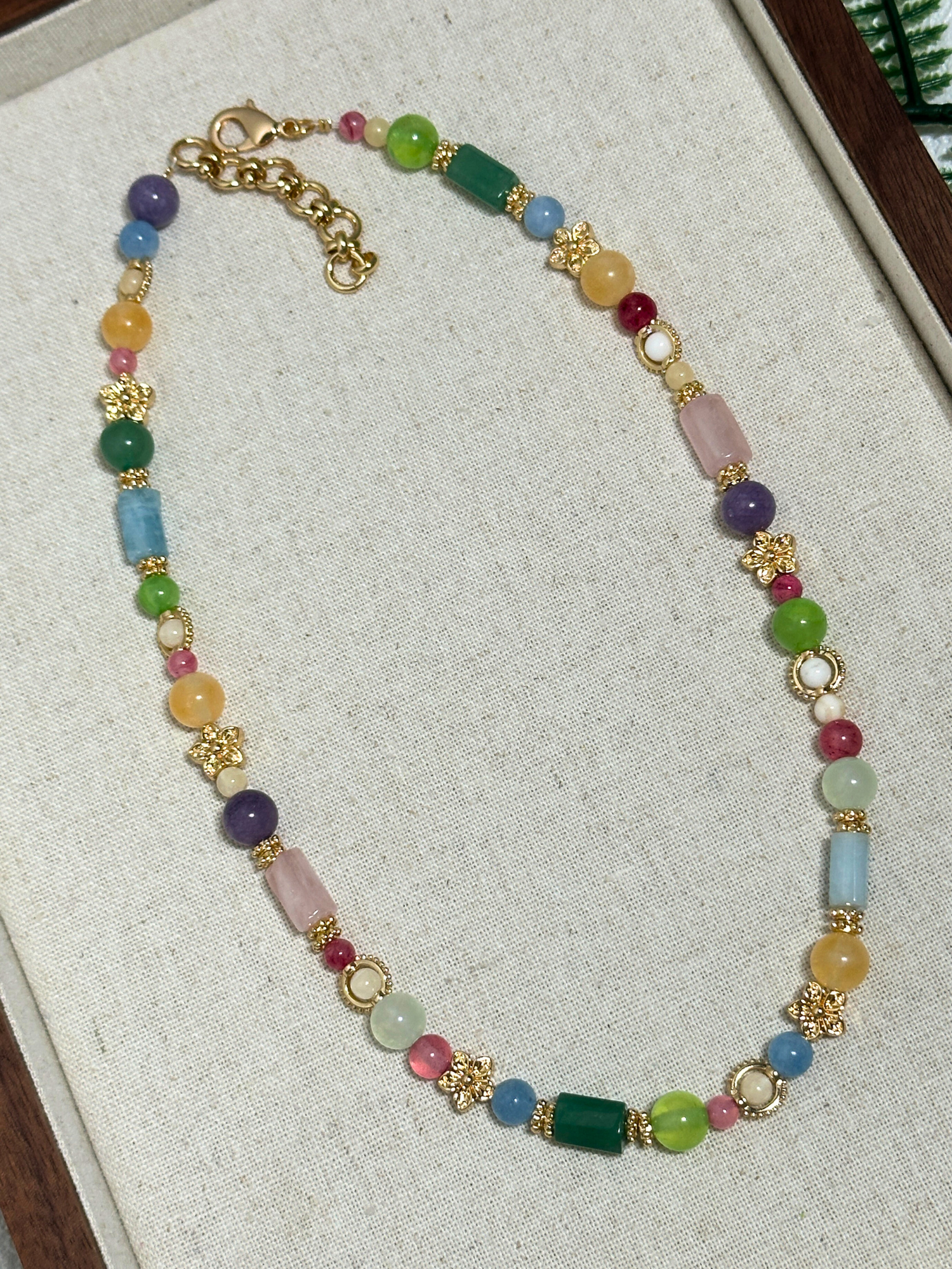 Deena Mixed Gemstone Necklace