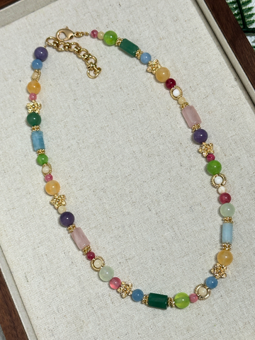 Deena Mixed Gemstone Necklace