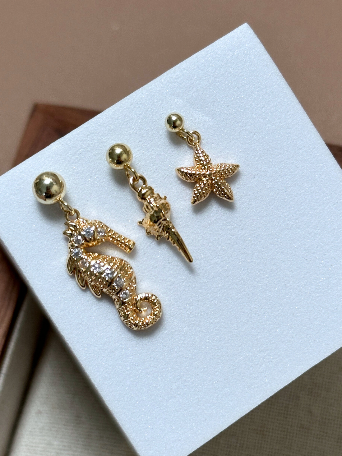 Talya Ocean Inspired Earrings Set
