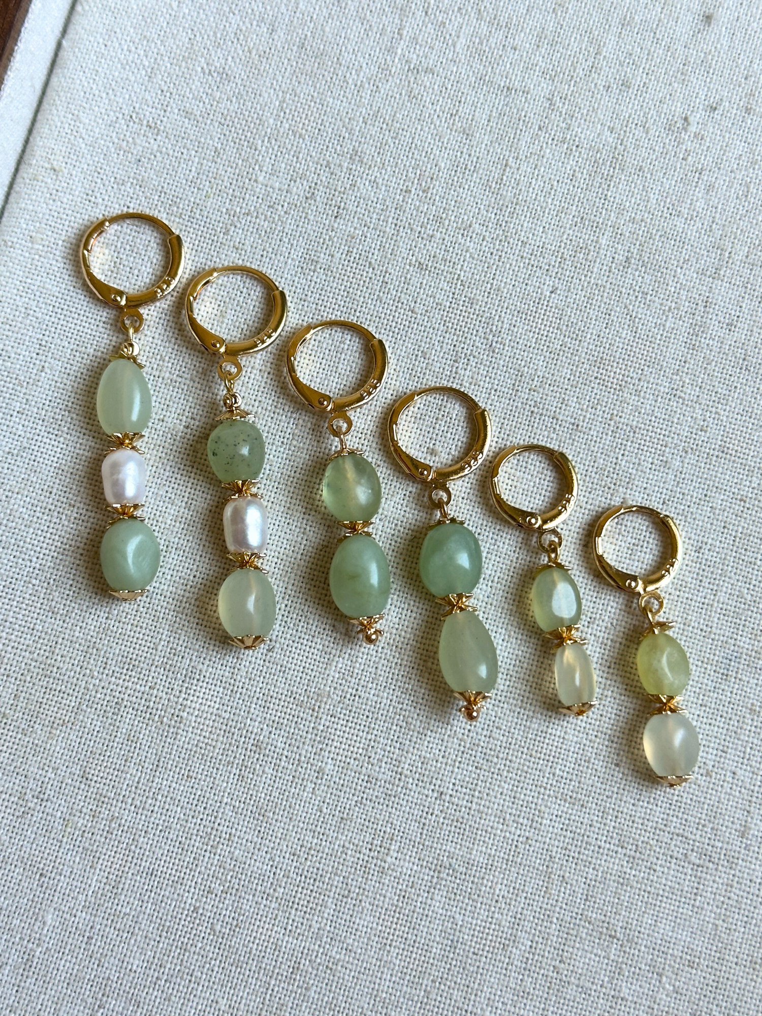 Dasha Labradorite &  Peridot Drop Earrings