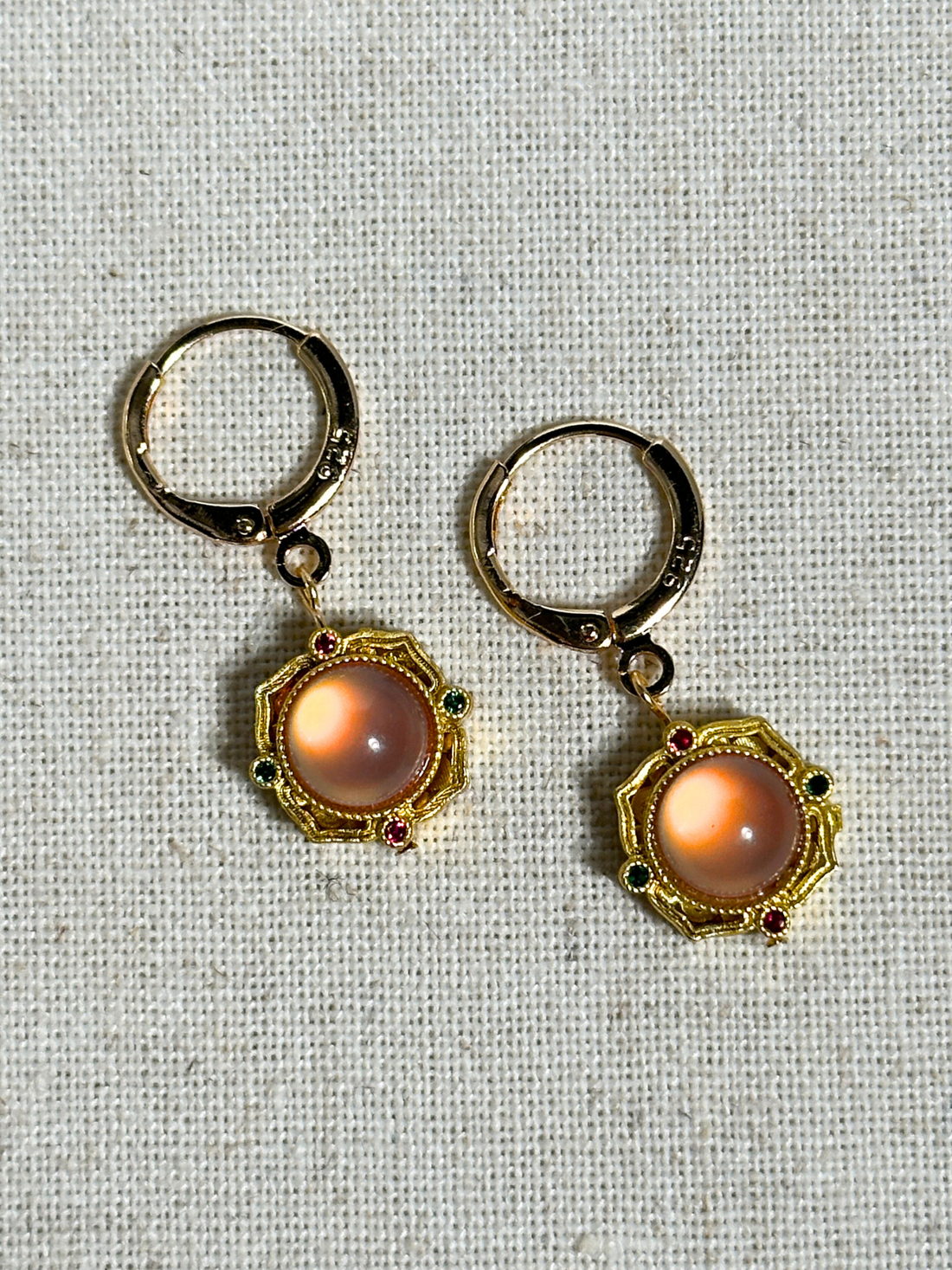 Althea Vintage Minimal Hoop Earrings