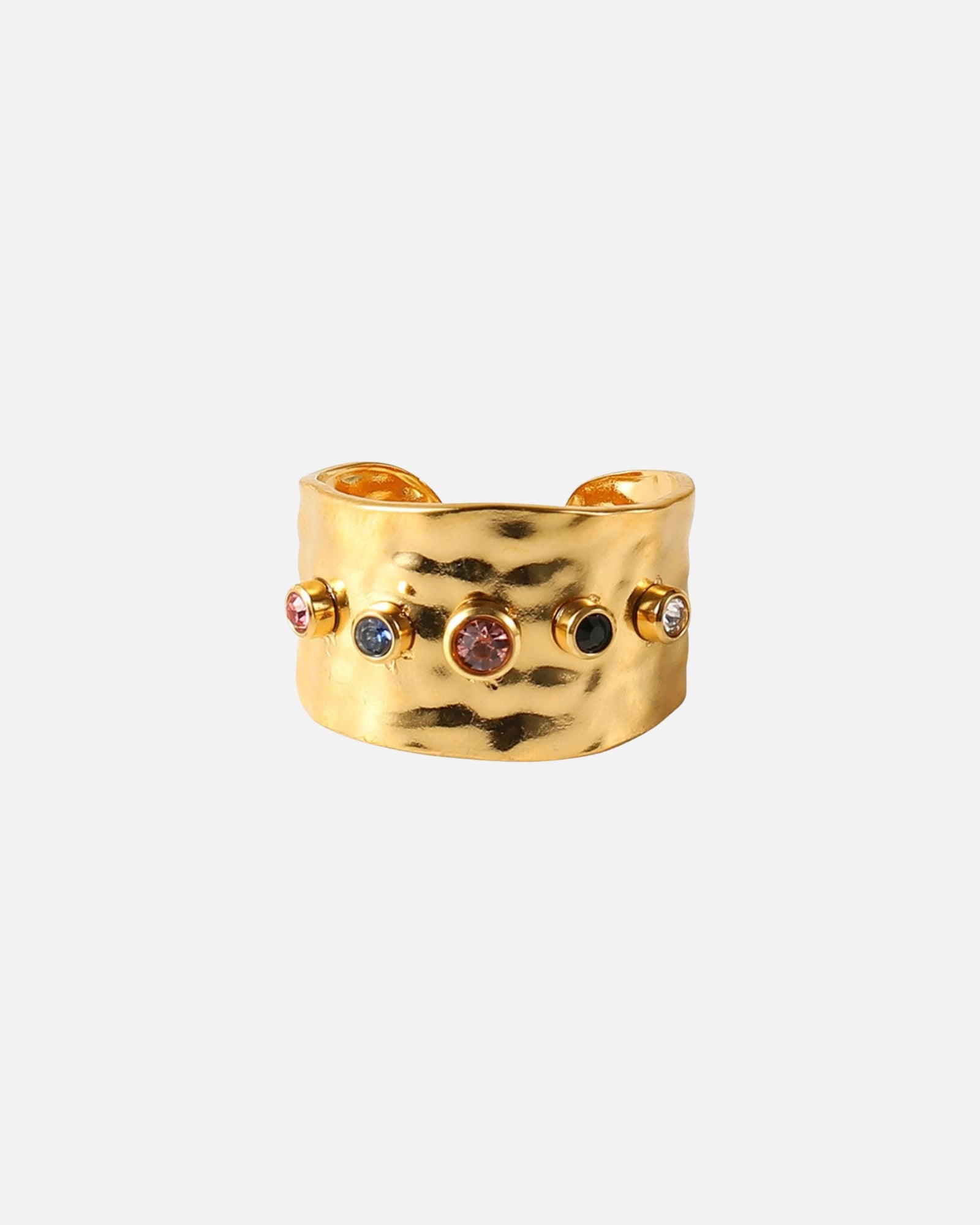 Maya Rhinestone Statement Ring