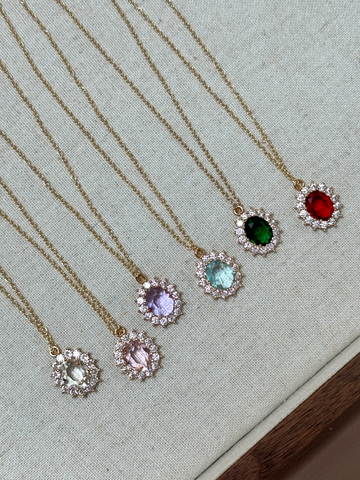 Becca Zircon Pendant Necklace