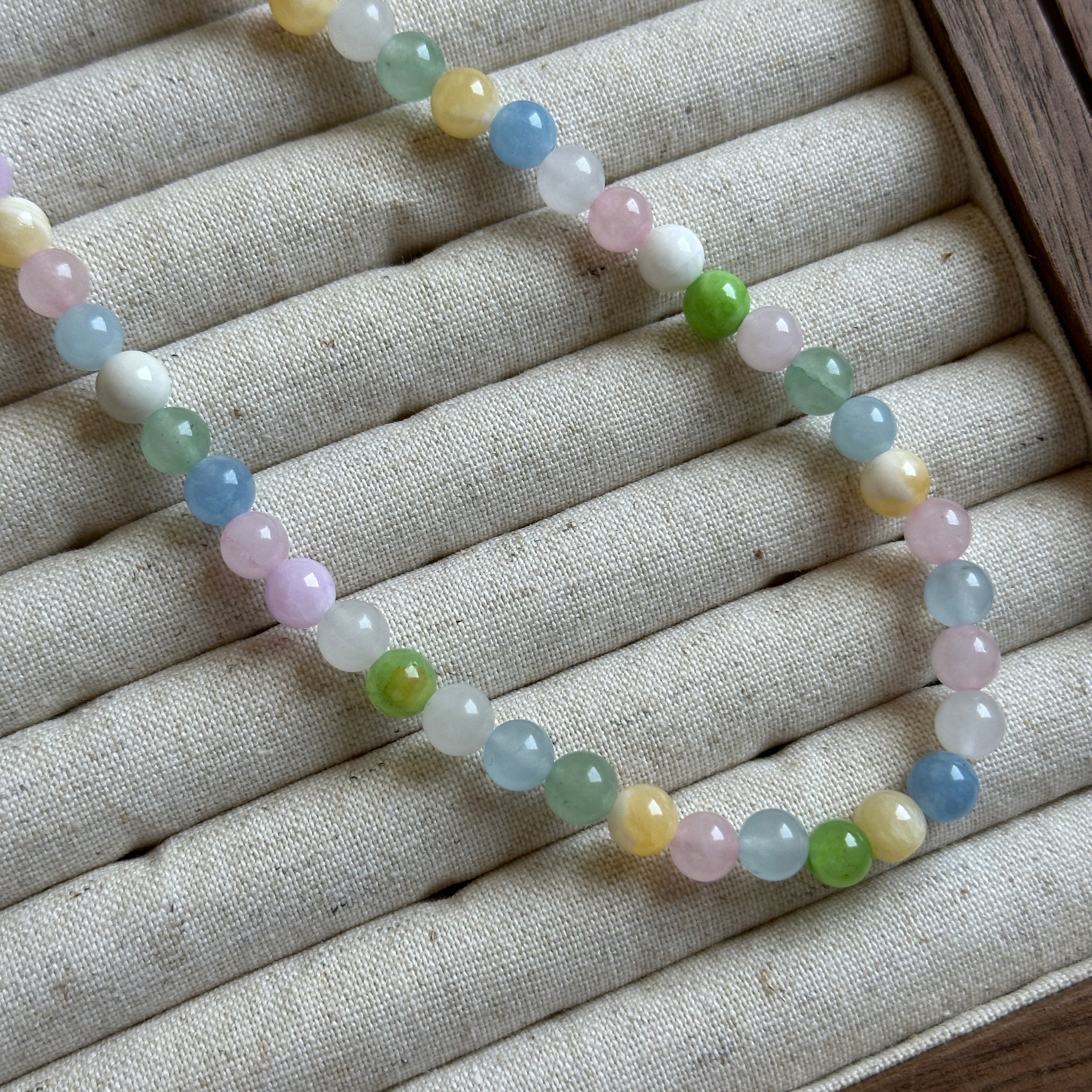 Elda Pastel Gemstone Necklace