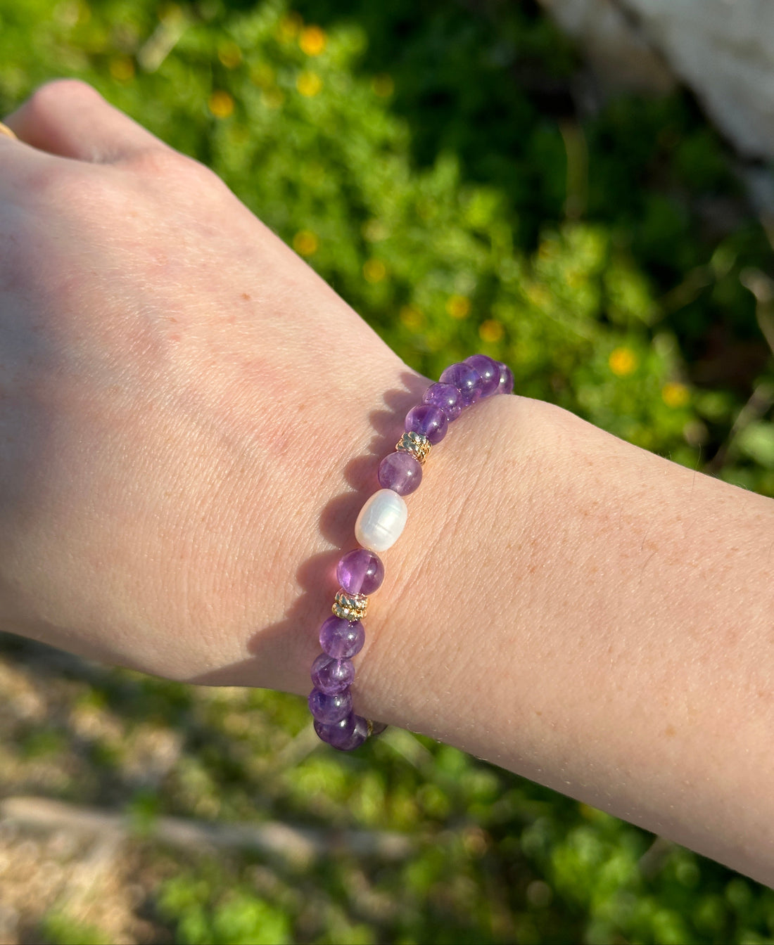 Chloe Amethyst Bracelets