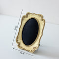 Jayla Velvet Display Frame - Oval Jewelry Frame - Black Velvet [1LPE95U4]