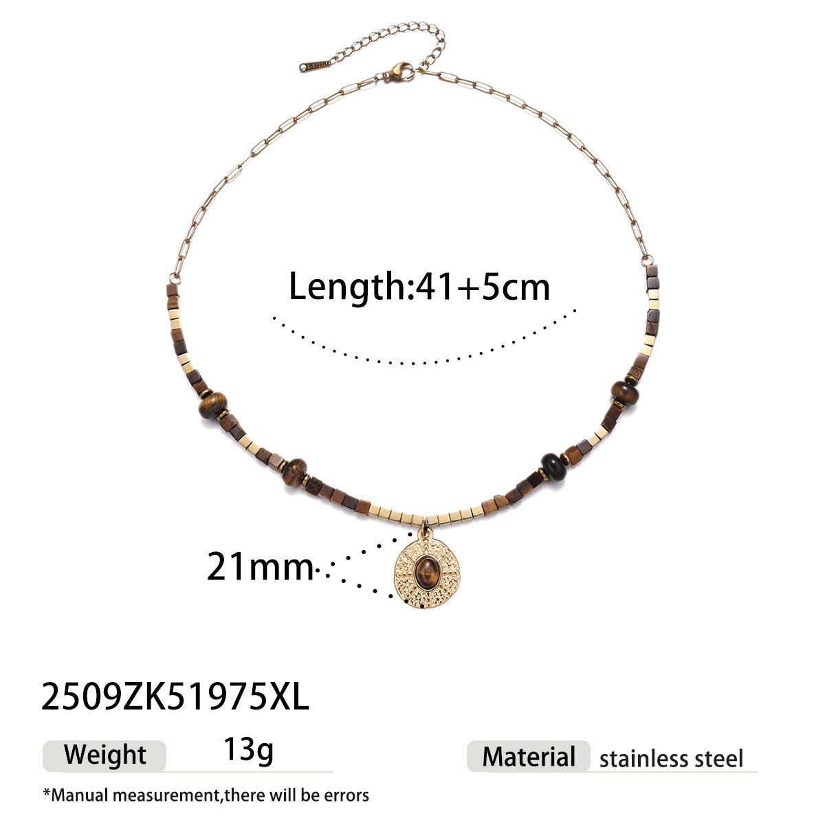 Christine Natural Stone Jewelry Set - Style 1 [6J26JW0P]