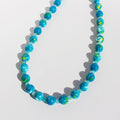 Chantelle Oil Paint Stone Necklace - Blue [VM1ZFLS4]