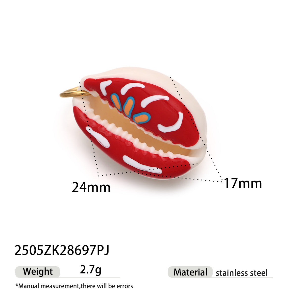 Kianna Playful Shell Eye Charm - Style 4 [VTE7H5KC]