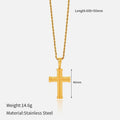 Eve Retro Cross Necklace - Style 14 [J2IMZ04W]