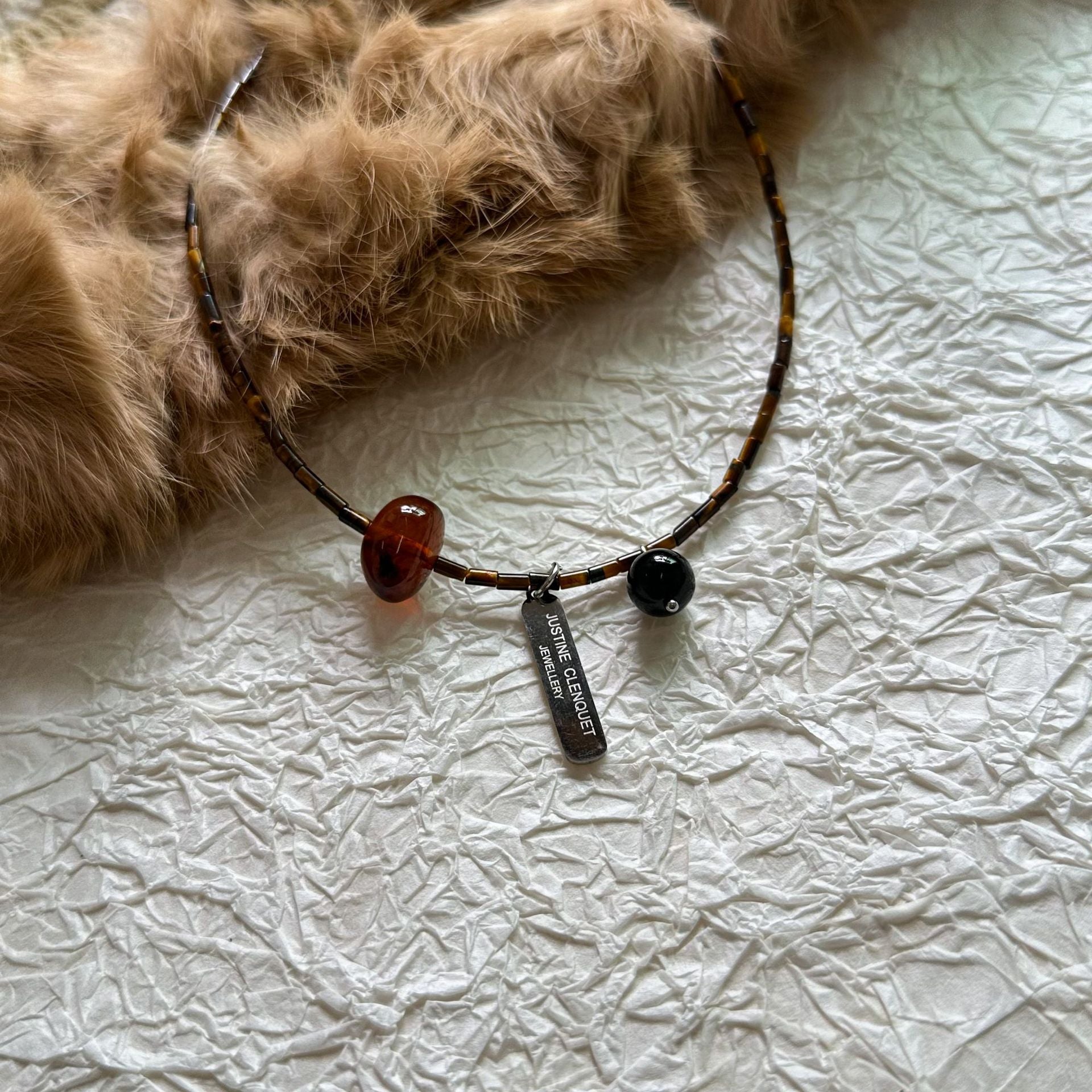 Carmela Tiger's Eye Necklace - Tiger's Eye Necklace [3GLO4BQL]