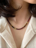 Chanel Natural Stone Choker - Garnet Tiger's Eye [M0TR8YYR]
