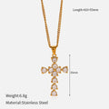 Eve Retro Cross Necklace - Style 2 [HFSPP0V8]