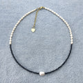 Khloie Gold Pearl Necklace - Necklace (38+5cm) [9NNIL8MH]