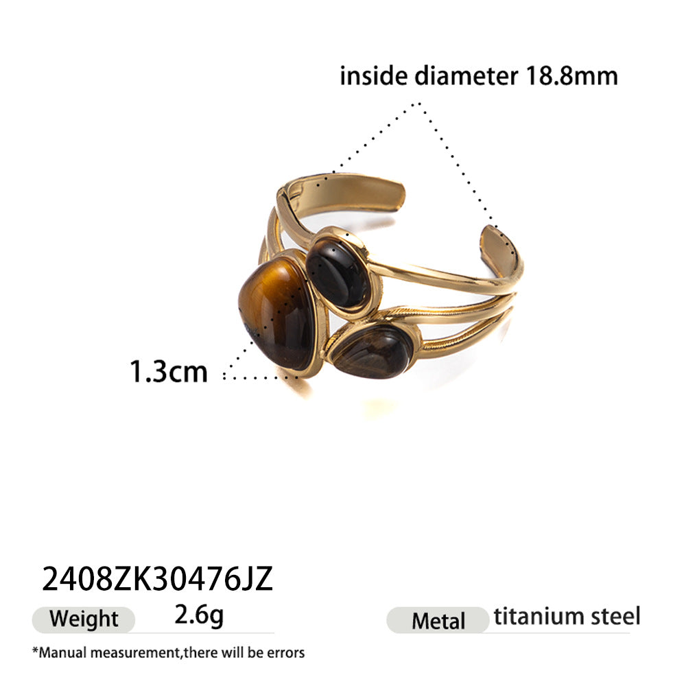 Christine Natural Stone Jewelry Set - Style 5 [8WN6IVSJ]