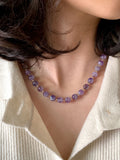 Chanel Natural Stone Choker - Dreamy Purple Quartz [1XX1XQPD]