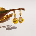 Meadow Glazed Floral Drop Earrings - Style 2 [VSYZVP3E]