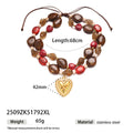 Silvana Colorful Heart Necklace - Style 1 [XQF63GSO]