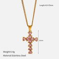 Eve Retro Cross Necklace - Style 5 [47ATQ5T9]