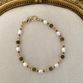 Hermione Gemstone Beaded Bracelet - Style C (18cm) [QL3P2UK6]