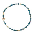 Kenzlie Retro Beaded Apatite Necklace - Natural Stone Necklace 11 [9A9BNZK1]